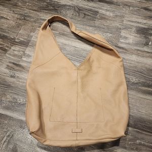 Vince Camuto tan sling bag